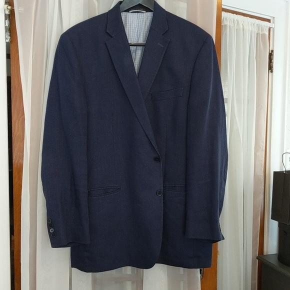 macy's ralph lauren linen jacket
